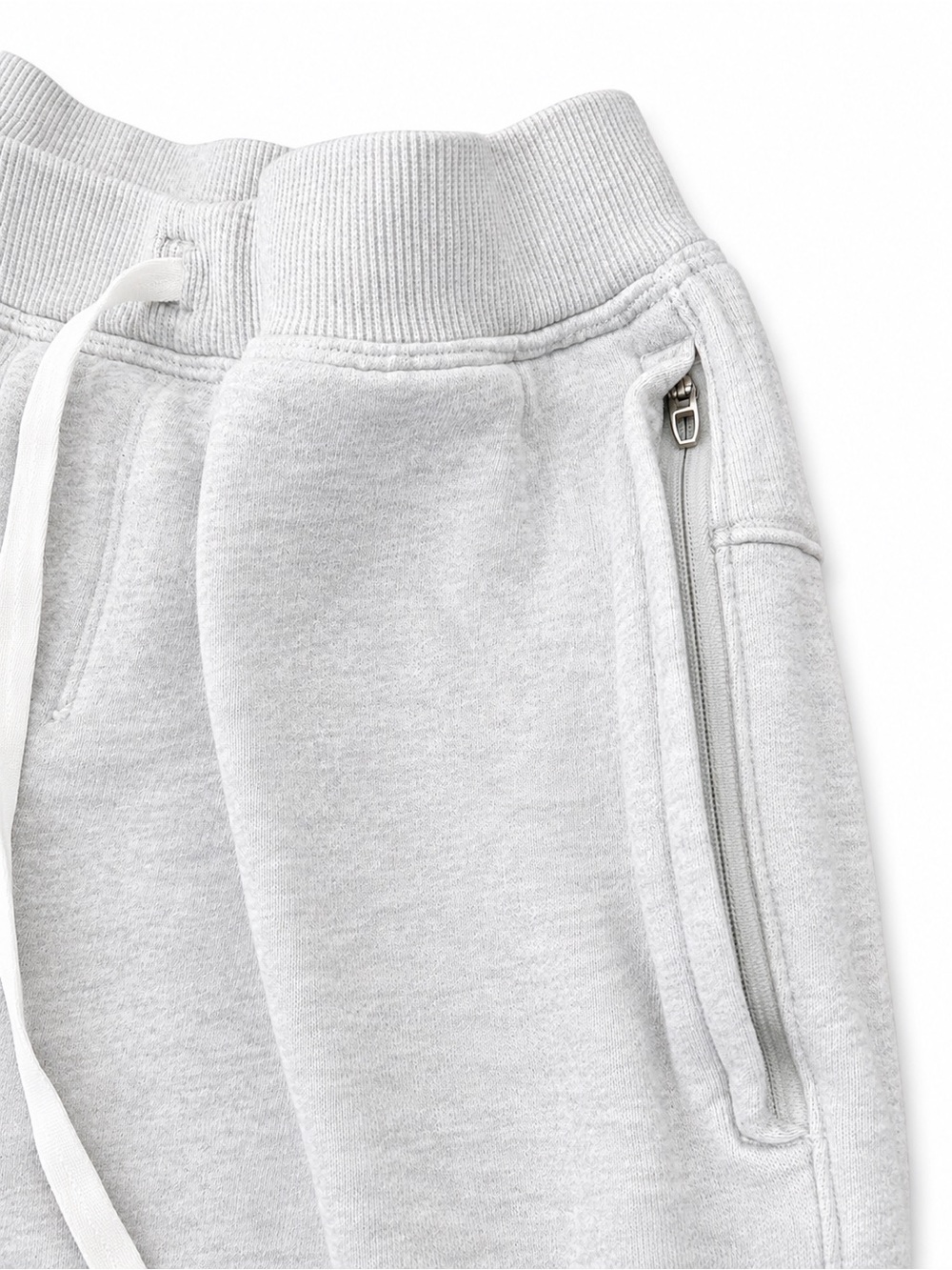 Girls Youth L Gray Fleece Sweat Shorts Athletic Casual Lounge - Picture 3 of 3
